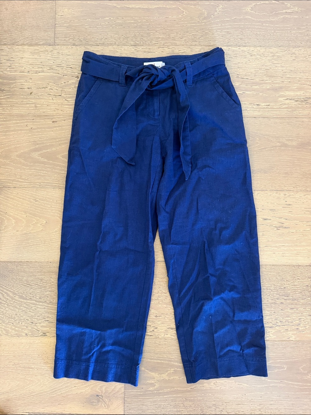 Vineyard Vines Navy Tie-Waist Chinos